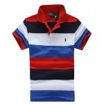 high neck t-shirt wholesale polo ralph lauren hommes 2013 italy cotton pl1025 black red